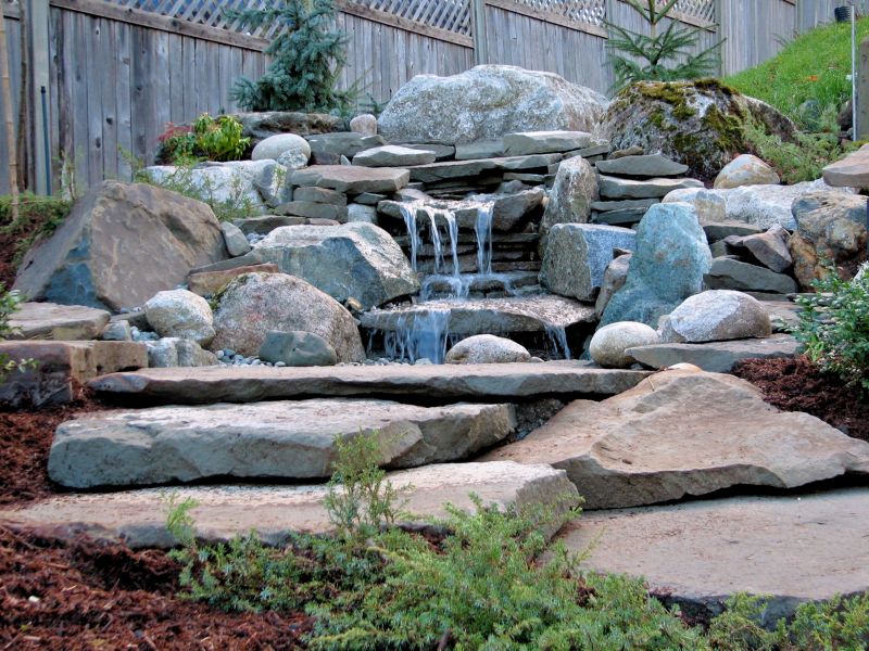Waterfall Repair detail
