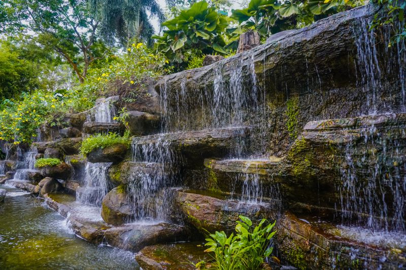 Waterfall Repair detail