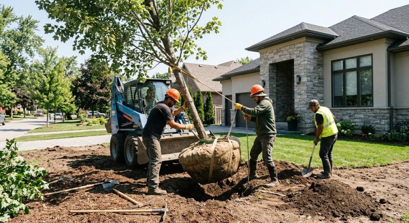 Magnolia Tree Planting in Honolulu, HI